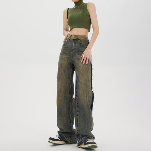 Cyber Muse Baggy vintage wash Jeans