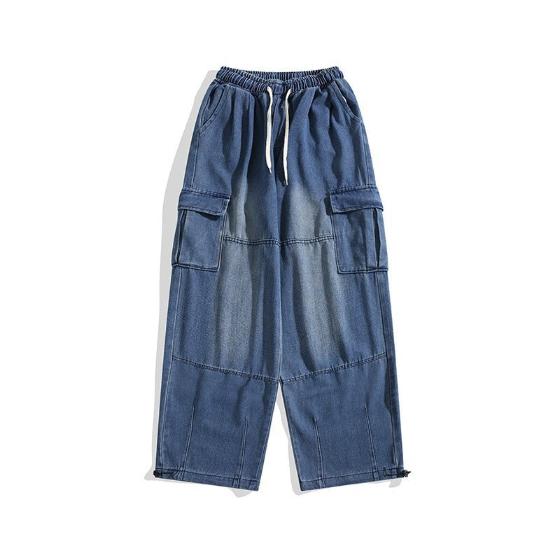Urban HK Street Baggy Tie Jeans