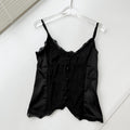 Y2K Babygirl Lace Satin Cami