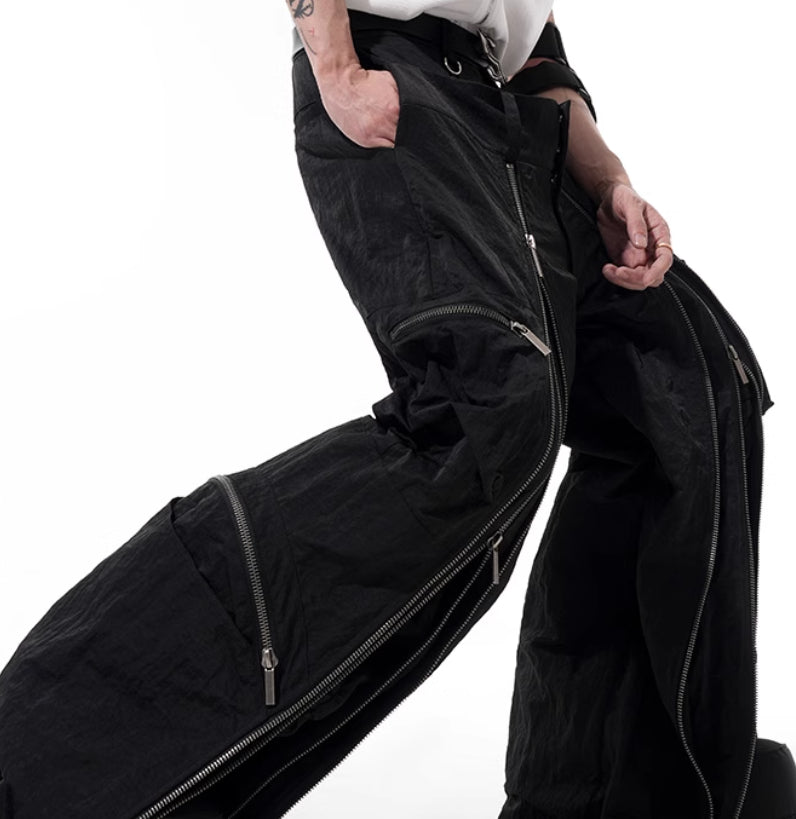 Double-Zip Gothic Combat Pants