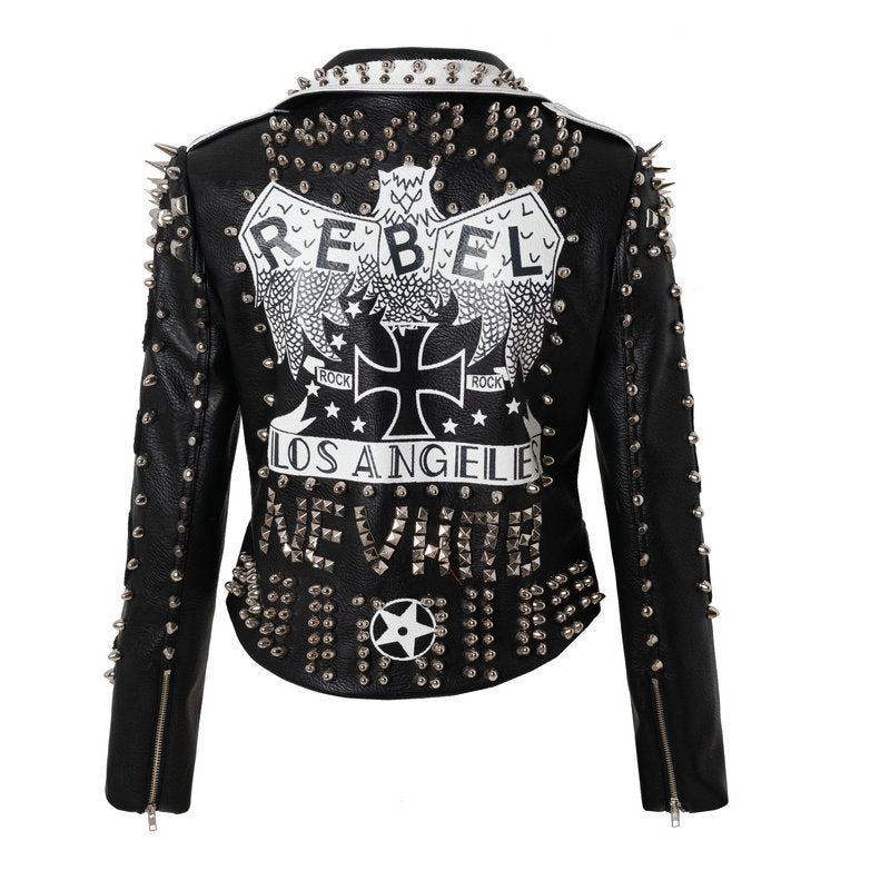 Rebel Muse Windmill Leather Jacket
