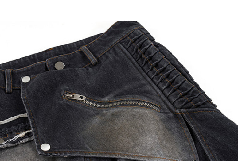Avant-Garde Deconstructed Slayer Baggy Jeans
