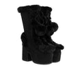 Tokyo Gyaru Furry Mid-Cut Boots