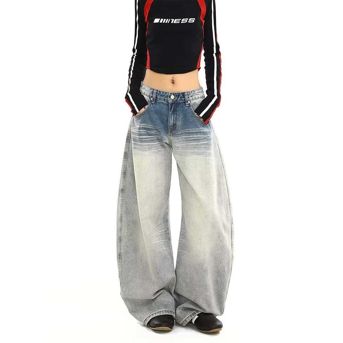 Modern Drape Tapered Street Pants