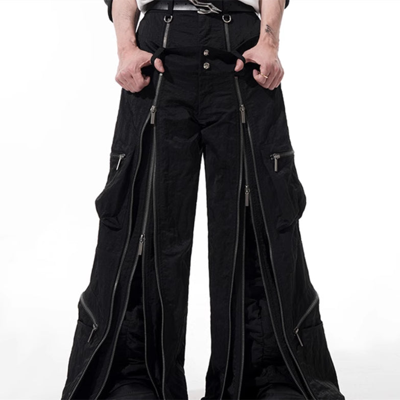 Double-Zip Gothic Combat Pants