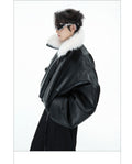 Men’s Oversized Fur Urban Jacket