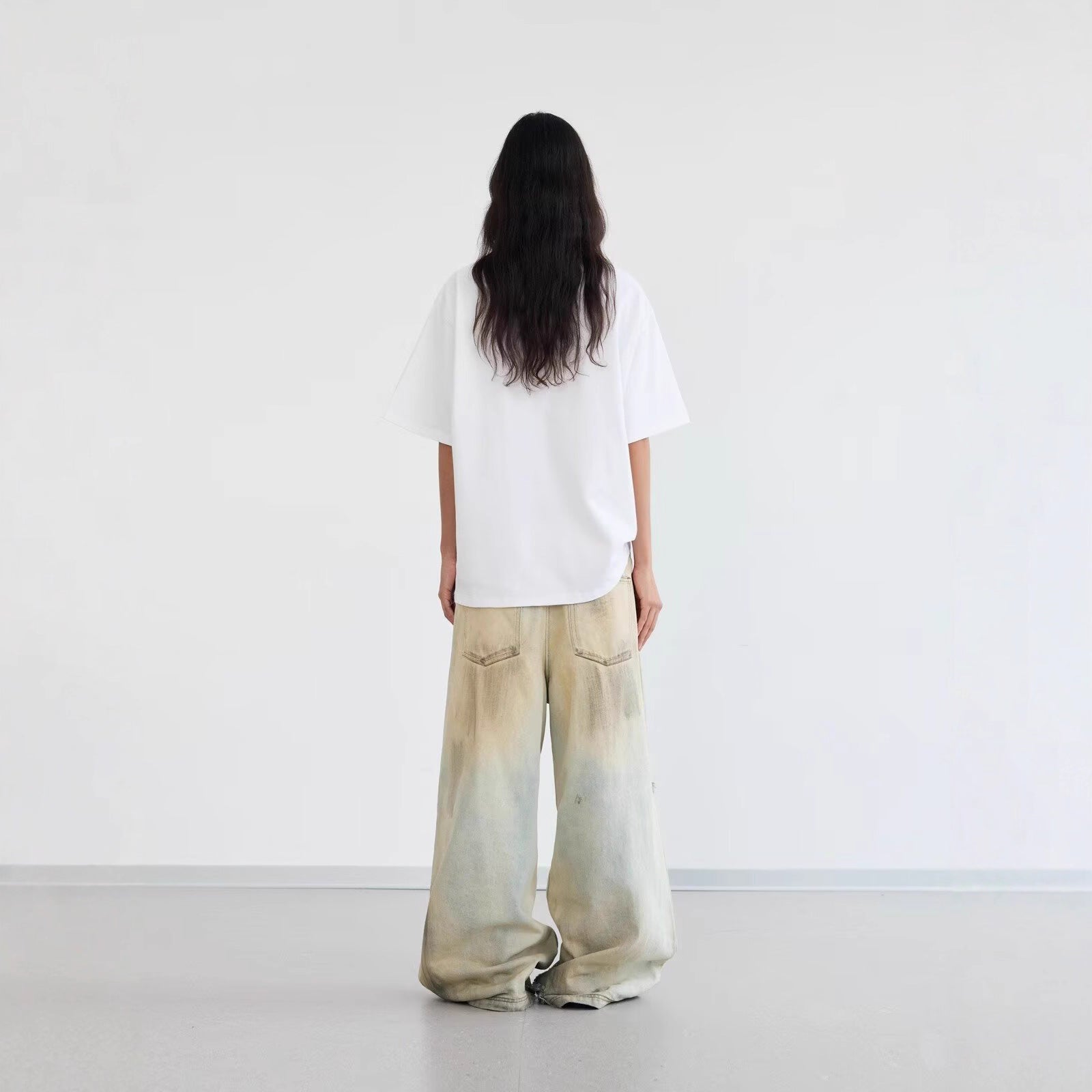 Unisex Distressed Hobo Grunge Jeans