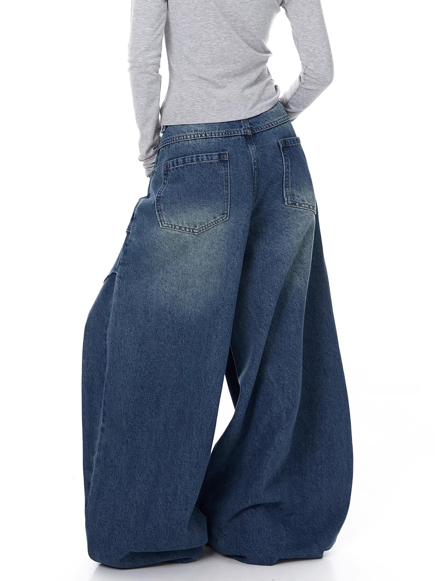 Deconstructed Japanese Patchwork Balloon Denim